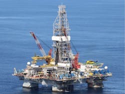 Valaris MS-1 drilling rig Valaris MS-1 drilling rig