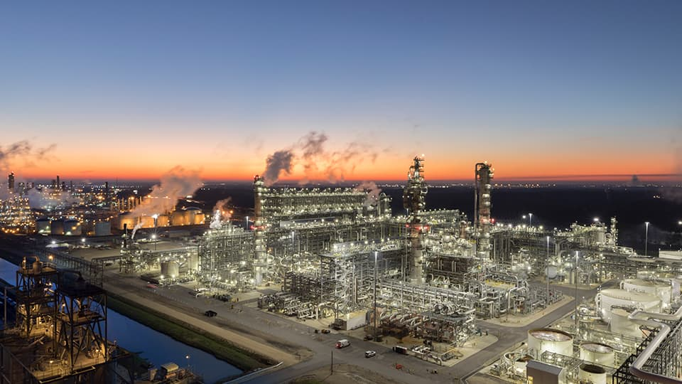 Chevron Phillips Chemical Co. LLC plant in Baytown, Tex.
