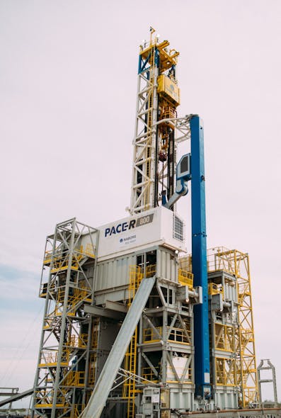 Pace-R801 is the first deployed fully automated land rig and is working in the Permian basin for ExxonMobil (Fig. 4).