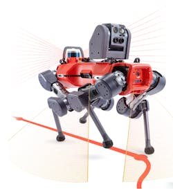 Petronas deployed ANYBotic’s ANYmal C robot offshore for general visual inspections, gauge readings, thermography, and acoustic analysis of rotating equipment (Fig. 5). Petronas deployed ANYBotic’s ANYmal C robot offshore for general visual inspections, gauge readings, thermography, and acoustic analysis of rotating equipment (Fig. 5).