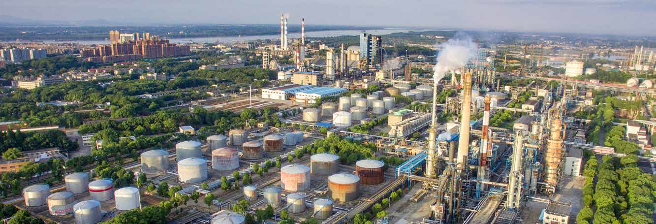 China Petroleum & Chemical Corp. Sinopec Anqing site.