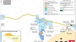 Scarborough gas project map. Scarborough gas project map.