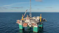 Neptune Energy's Goja platform in the North Sea.
