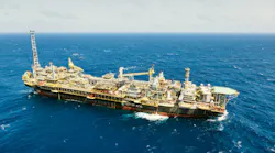 The P62 FPSO at Roncador field.