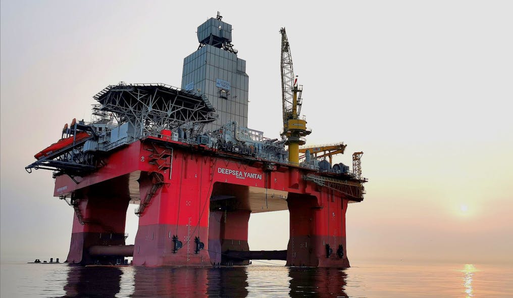 Hamlet was drilled by the Deepsea Yantai in the Norwegian sector of the North Sea.