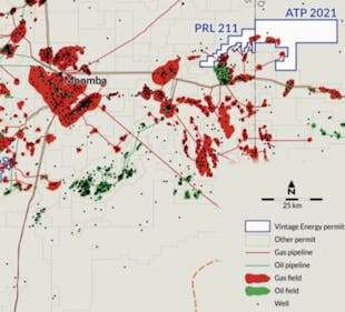 Moomba Gas Fields Map Vali Partners Execute Gas Tie-In Agreement | Oil & Gas Journal