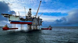 Martin Linge field in the North Sea. Martin Linge field in the North Sea.