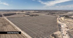 Artist Rendering Of Solar Installations Planned At Flint Hills Resources 335,000 B/D Pine Bend Refinery Artist Rendering Of Solar Installations Planned At Flint Hills Resources 335,000 B/D Pine Bend Refinery