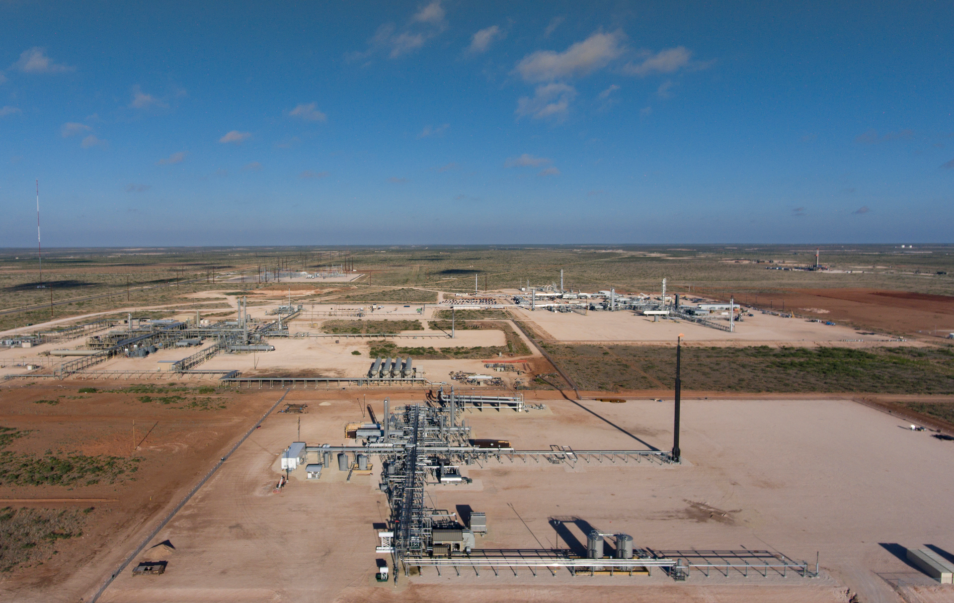 Red Hills natural gas processing complex in Lea County, NM.