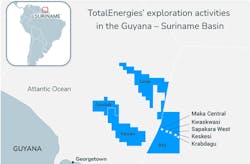 TotalEnergies Guyana-Suriname basin.