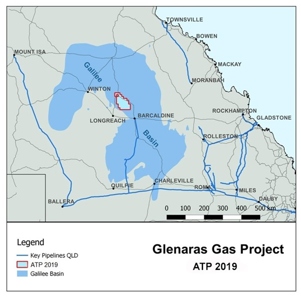 Glenaras gas project.