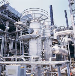 Former 90,000-b/d Saraland refinery. Former 90,000-b/d Saraland refinery.