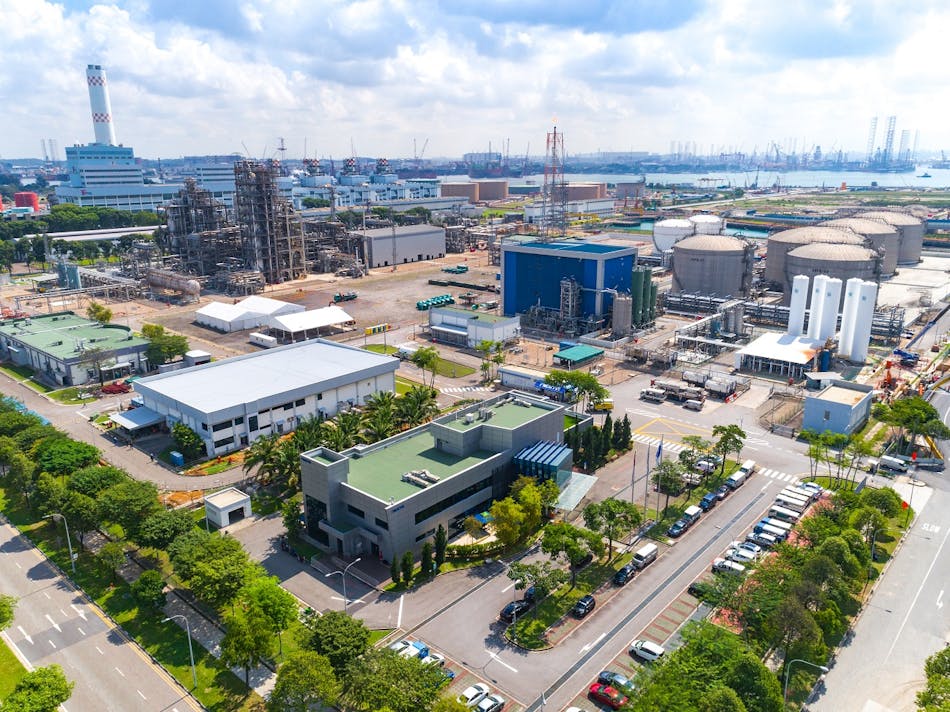 Neste Corp. Singapore refinery.