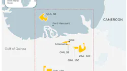 Ikike field offshore Nigeria. Ikike field offshore Nigeria.