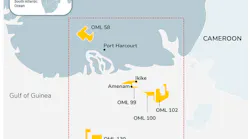 Ikike field offshore Nigeria.
