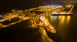 Cameron LNG is adding a 6.75-million tpy fourth liquefaction train to its Hackberry, La., plant, targeting total production in excess of 20 million tpy (Fig. 1). Photo from Sempra Infrastructure.
