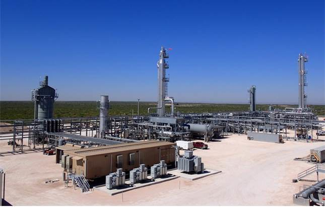 Enterprise Products Partners LP Delaware gas processing plant.