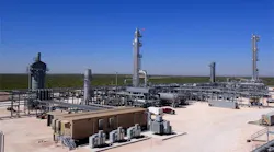Enterprise Products Partners LP Delaware gas processing plant.