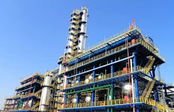 PetroChina Dagang's new ionikylation unit. PetroChina Dagang's new ionikylation unit.