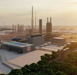 Phillips 66 will build its on-site carbon capture plant for integration with the refinery&rsquo;s existing FCC unit, which will undergo a technology retrofit as part of the world&rsquo;s first project in a refining setting designed to capture carbon on an industrial scale. (Fig. 3).