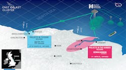The proposed ECC T&S network is on schedule to become one of two planned pipeline developments to deliver carbon captured by the Humber Zero cluster into North Sea offshore storage sites beginning in 2027. (Fig. 4). The proposed ECC T&S network is on schedule to become one of two planned pipeline developments to deliver carbon captured by the Humber Zero cluster into North Sea offshore storage sites beginning in 2027. (Fig. 4).