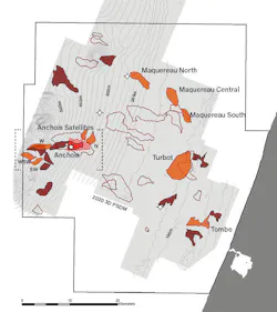 Chariot Anchois gas development project offshore Morocco.