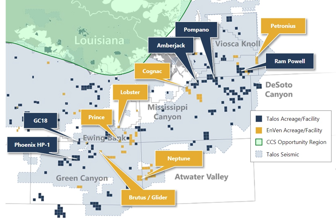 Talos Adds GoM Scale With $1.1-billion Acquisition Of EnVen Energy ...