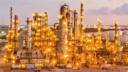 Chevron Corp. Pasadena refinery. Chevron Corp. Pasadena refinery.