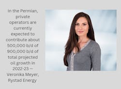 Veronika Meyer, Rystad Energy Veronika Meyer, Rystad Energy