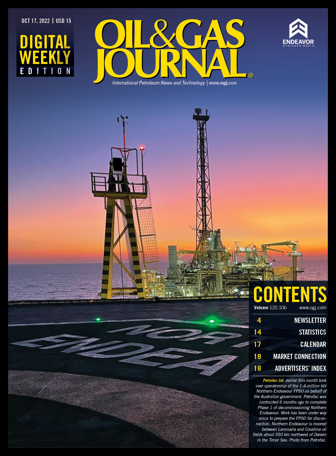 Volume 120, Issue 10b | Oil & Gas Journal
