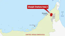 Sharjah Onshore Area A, UAE.