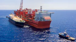 Coral Sul FLNG first cargo.
