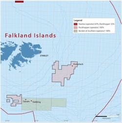 Falkland Islands map. Falkland Islands map.