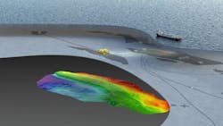 Verdande field illustration. Verdande field illustration.