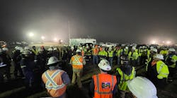Response crews meet up at their morning briefing on Saturday, Dec. 10, 2022, in Washington County, Kansas. Response crews meet up at their morning briefing on Saturday, Dec. 10, 2022, in Washington County, Kansas.