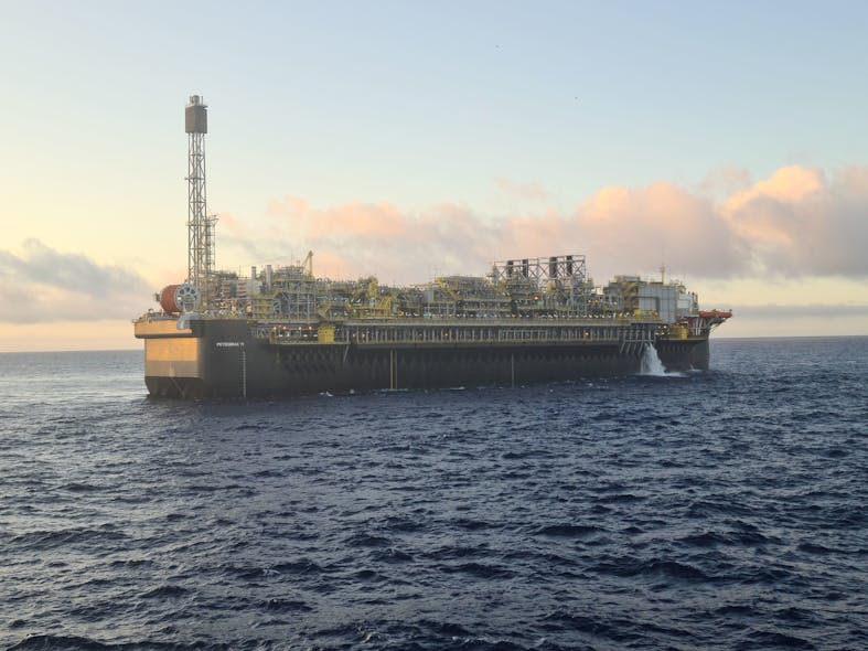 The P-71 FPSO started production from Petrobras-operated Itapu field in the presalt area of Santos basin offshore Brazil.