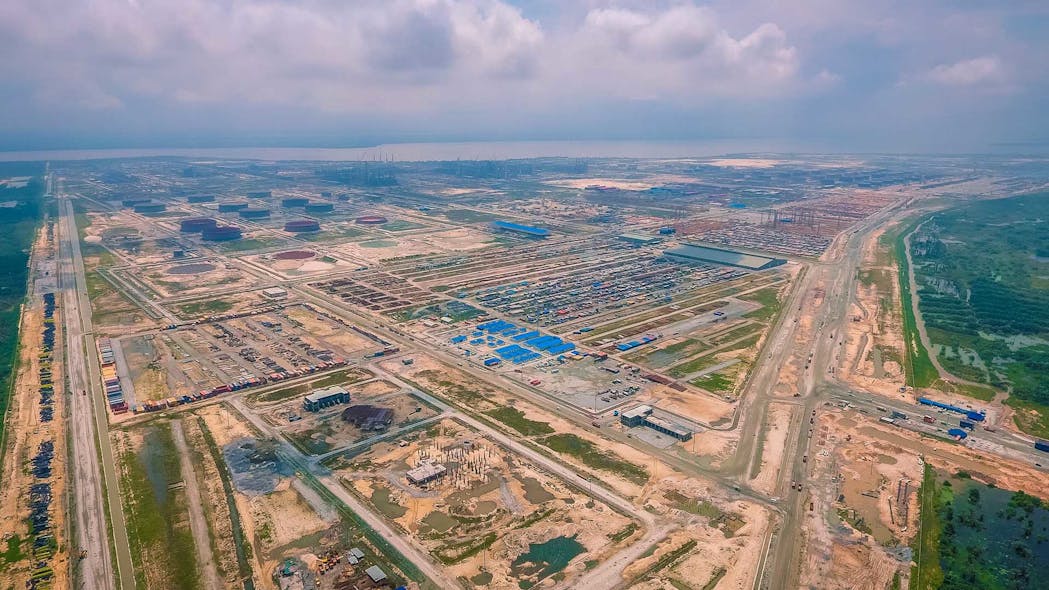 After achieving mechanical completion of the Lekki complex in November 2022, DORC began test runs of refining units and equipment at the site that will continue through the refinery&rsquo;s official startup during first-half 2023. (Fig. 1).