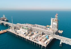 The Al-Zour integrated refining complex includes an artificial island equipped to store 5.6 million bbl of products produced at the site. (Fig. 2). The Al-Zour integrated refining complex includes an artificial island equipped to store 5.6 million bbl of products produced at the site. (Fig. 2).