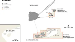 Beibu Gulf map.