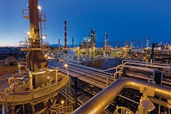 Strathcona refinery. Strathcona refinery.