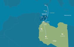 Joint venture map, Libya. Joint venture map, Libya.