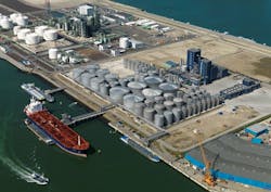 Neste will use a former sustainable plant-based specialty oils and fats refinery to increase pretreatment capacity of complex waste and residue feedstocks for its Rotterdam renewables refinery expansion (Fig. 2). Neste will use a former sustainable plant-based specialty oils and fats refinery to increase pretreatment capacity of complex waste and residue feedstocks for its Rotterdam renewables refinery expansion (Fig. 2).