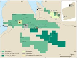 Buru’s operational areas and participating interest in the onshore Canning Basin post assignment of Origin interests. Buru’s operational areas and participating interest in the onshore Canning Basin post assignment of Origin interests.