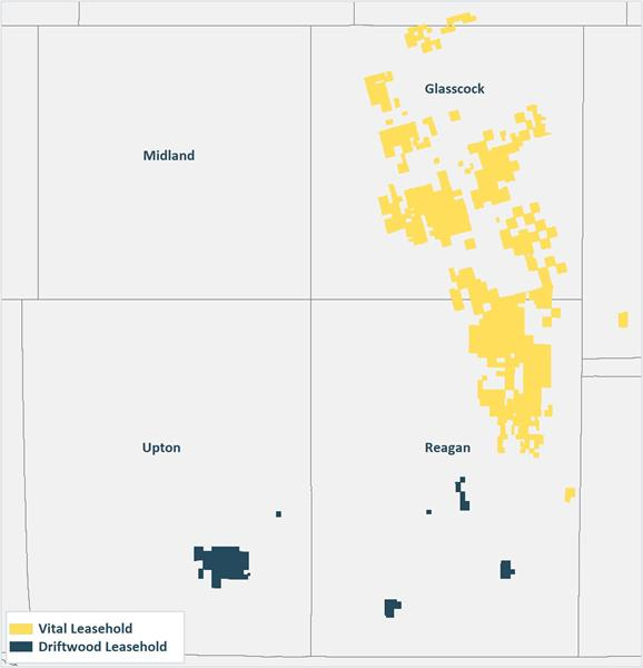 Pro Forma Acreage Map.