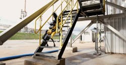 The AI-supported robot is equipped to independently navigate potential obstacles in its path without intervention of on-site personnel (Fig. 2). The AI-supported robot is equipped to independently navigate potential obstacles in its path without intervention of on-site personnel (Fig. 2).