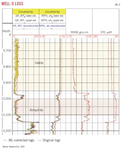 Well-D Logs. Well-D Logs.