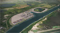 Port Arthur LNG rendering.