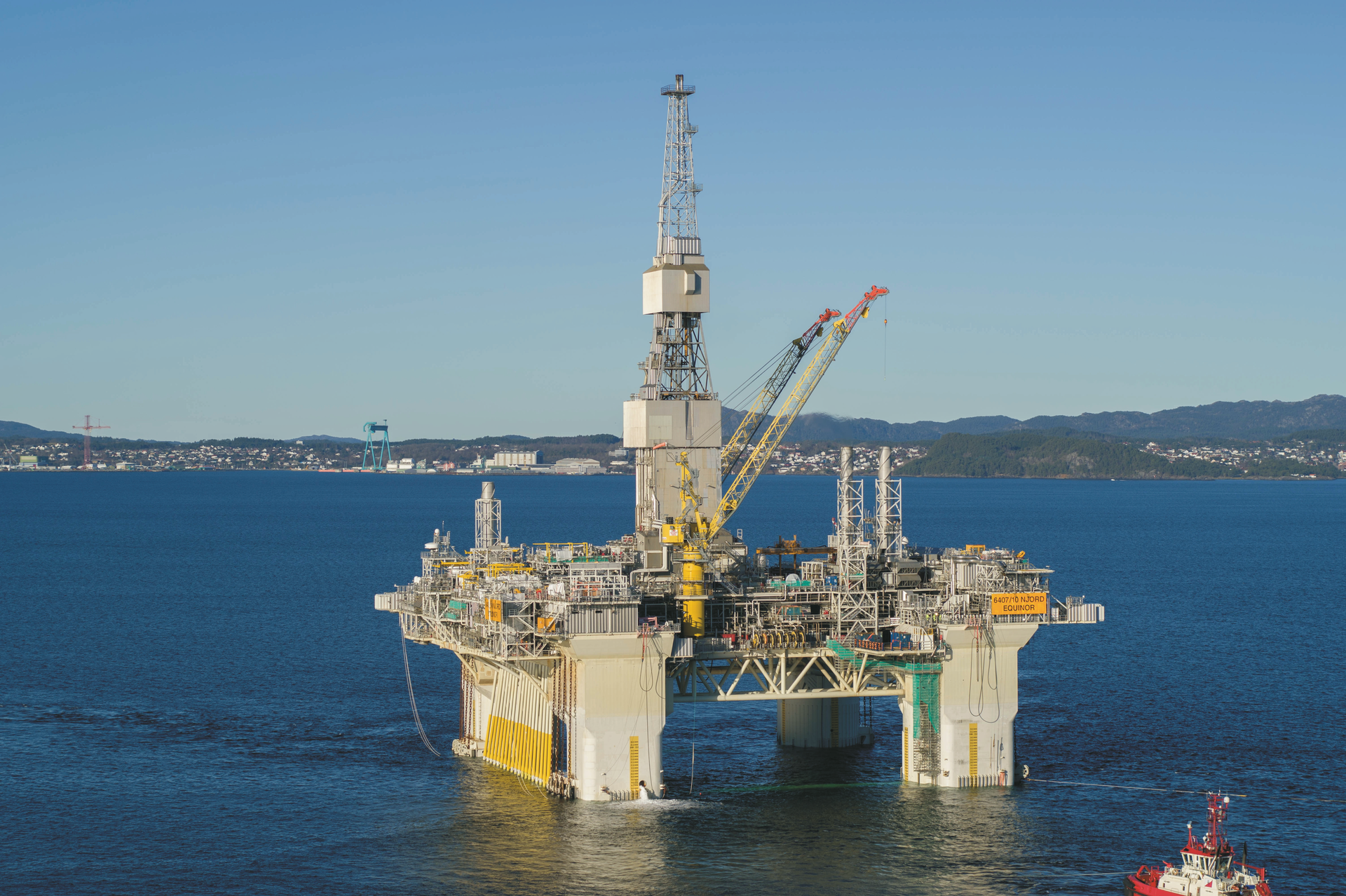 Resuming production in December 2022 following 6 years of renovations, the Njord A platform&mdash;which initially came on stream in 1997&mdash;was refurbished by Aker Solutions at Stord, Norway, to enable production until 2040.