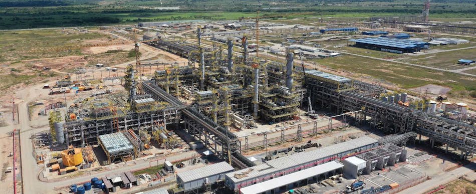 Petrobras Polo GasLub Itabora&iacute; hub under construction in Itaborai, Rio de Janeiro, Brazil.