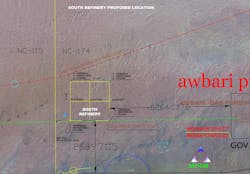 South Refinery Proposed Location. South Refinery Proposed Location.